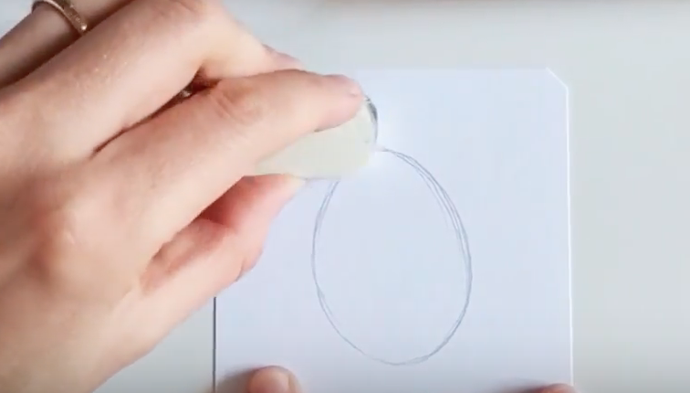 watercolor easter egg