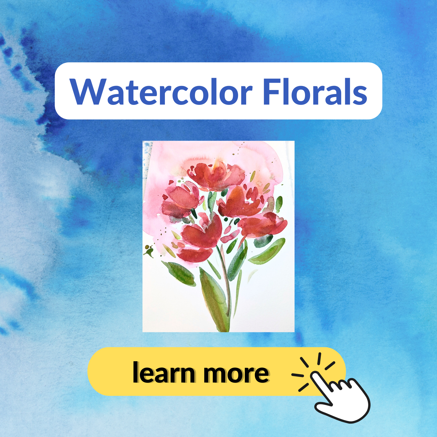 Watercolor Florals Online Course