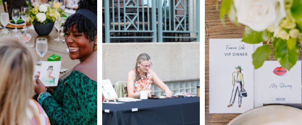 Live painting watercolor portraits. Live illustration. Live portrait. Live painting at event.